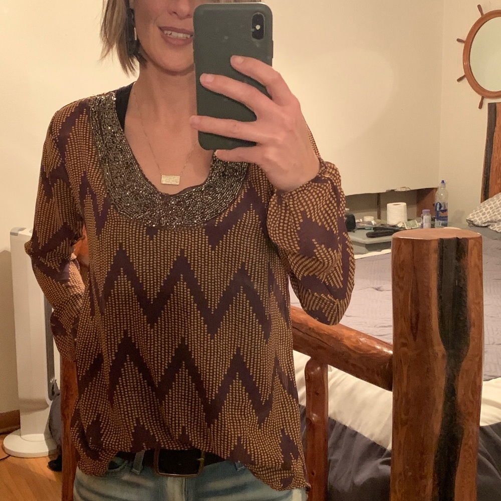 Women’s Daytrip chiffon beaded top